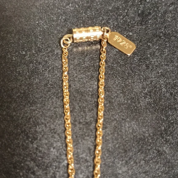 Elegant 14k Gold Dipped Heart Locket Necklace with Star Accent - Picture 2 of 4